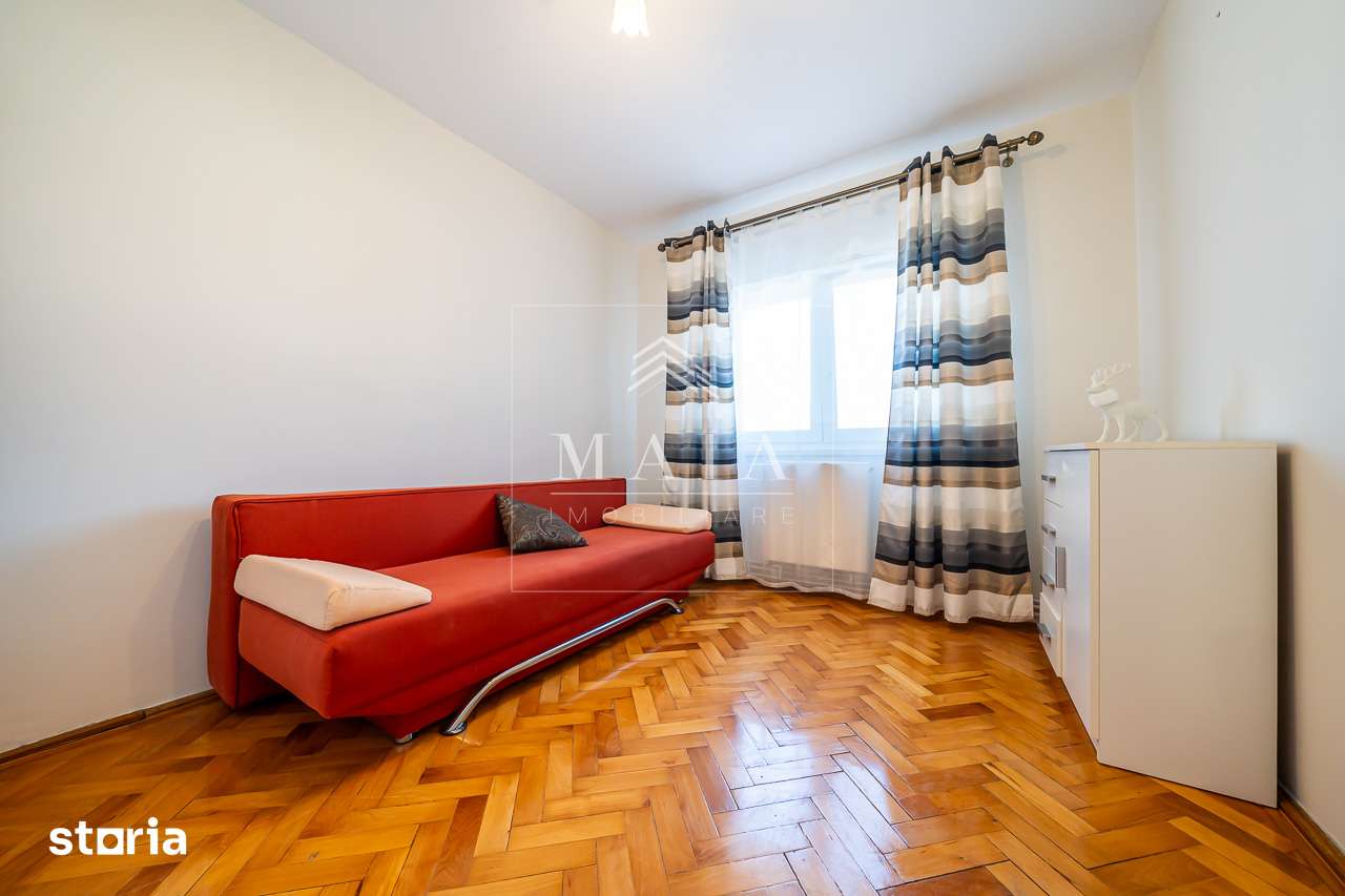Apartament 3 camere decomandate, renovat, etaj 1, zona centrala — fotografia 3
