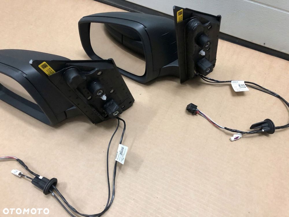 lusterko vw caddy 2k7 ford transit connect iii lewe 5 pin antena czarny mat - 3