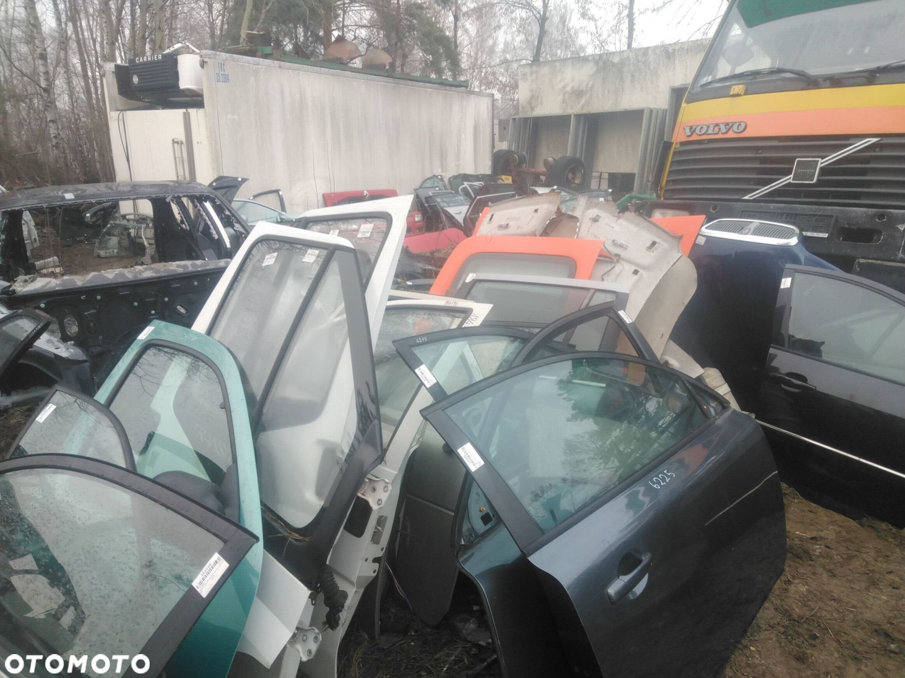 DRZWI KOMPLETNE PRAWY PRZÓD VOLVO C30 I 455-16 - 8