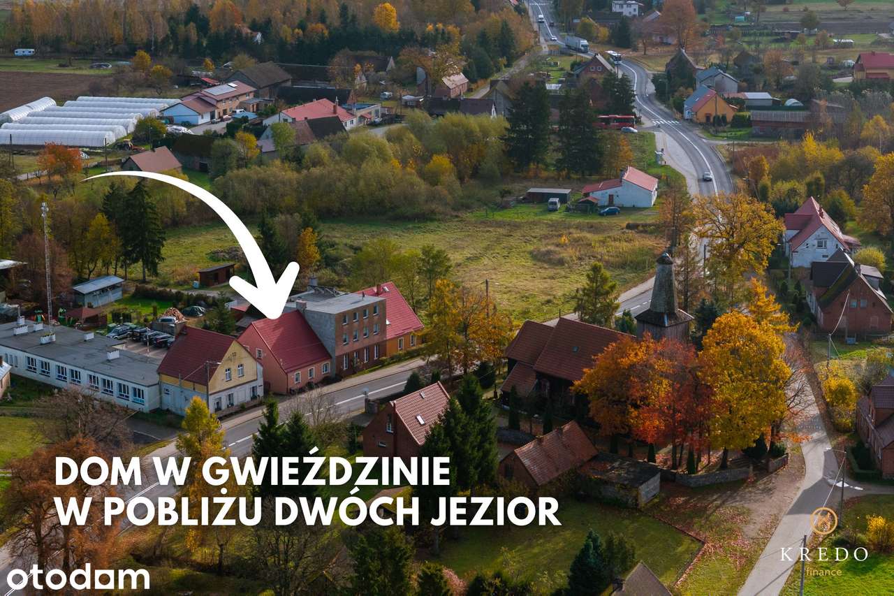 Dom w malowniczej miejscowości Gwieździn
