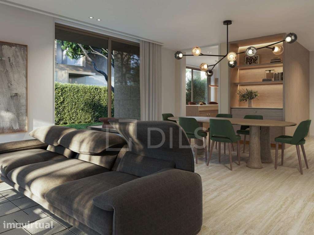 Moradia T4 com jardim e piscina num novo empreendimento em Cascais - Grande imagem: 3/77