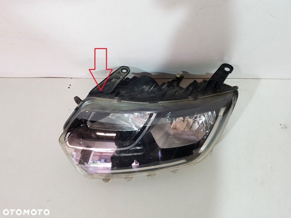 DACIA DUSTER II 2 LAMPA PRZÓD PRZEDNIA LEWA 260609367R EUROPA ORYGINAŁ - 4