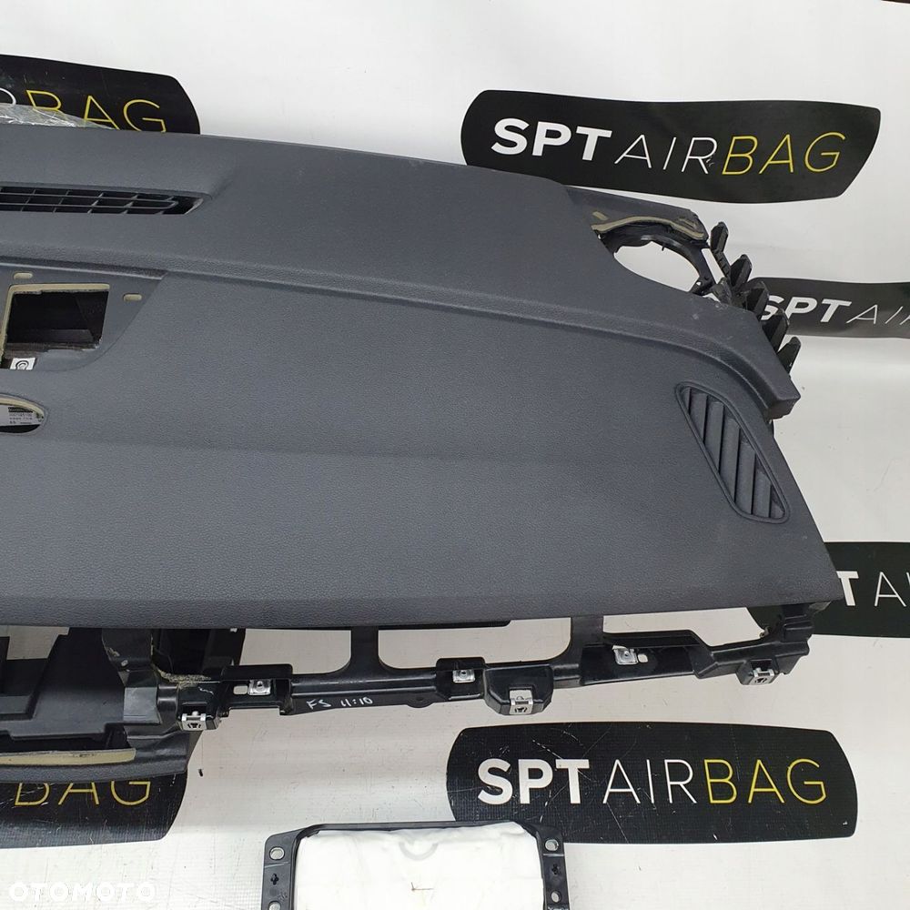 AUDI Q7 4M DESKA ROZDZIELCZA KONSOLA KOKPIT PULPIT PODUSZKI AIRBAG AIR BAG KIT SET - 4