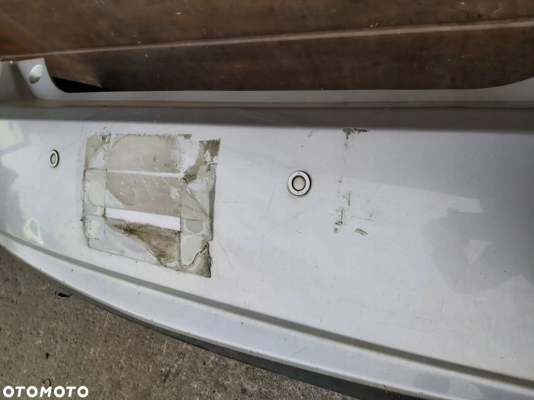 Toyota Prius III zderzak tył tylny dokładka zderzaka spoiler tył PDC - 6