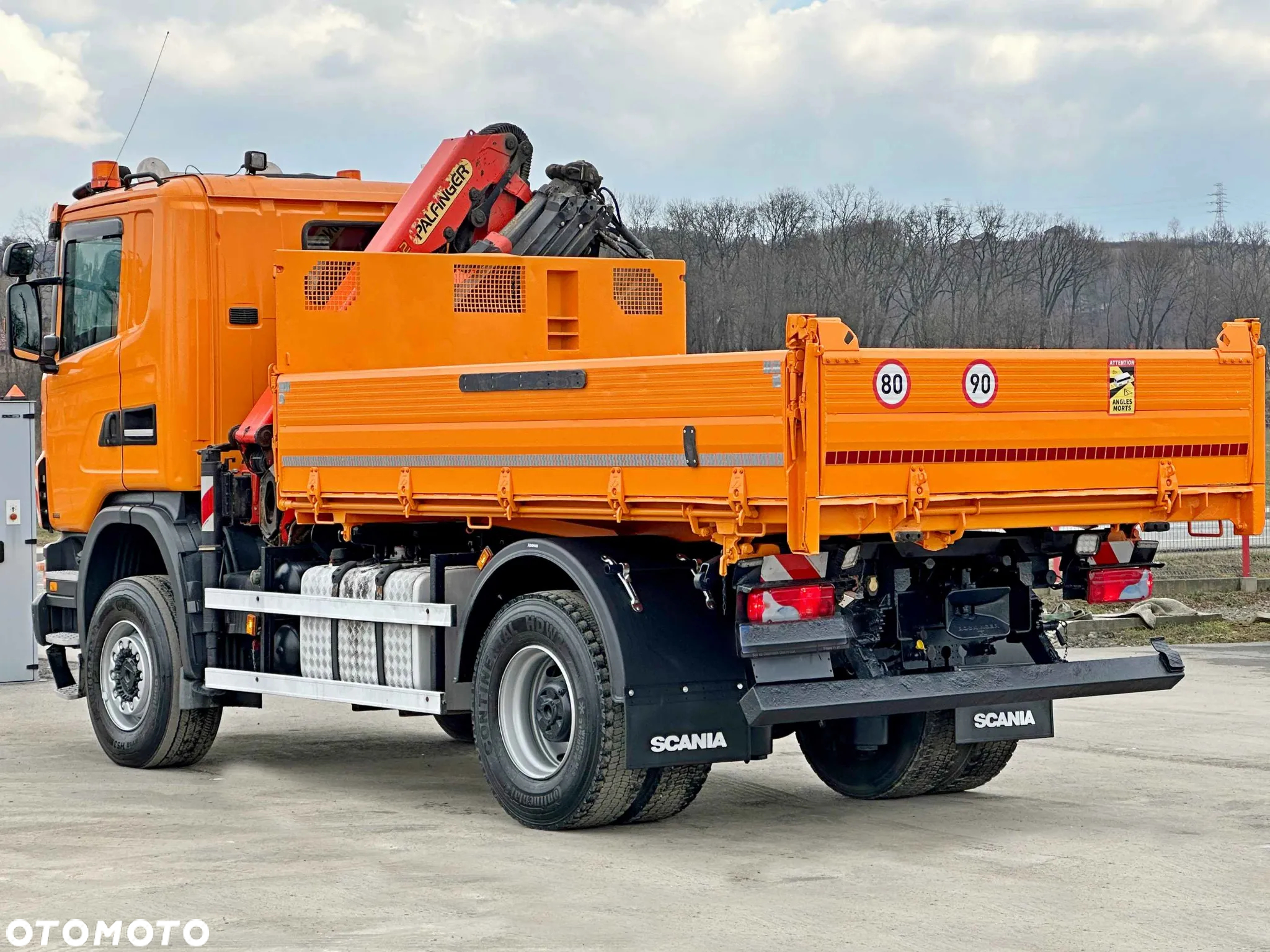 Scania G 360 * WYWROTKA 4,10 m + PK 11002 B + PILOT * 4x4 - 6