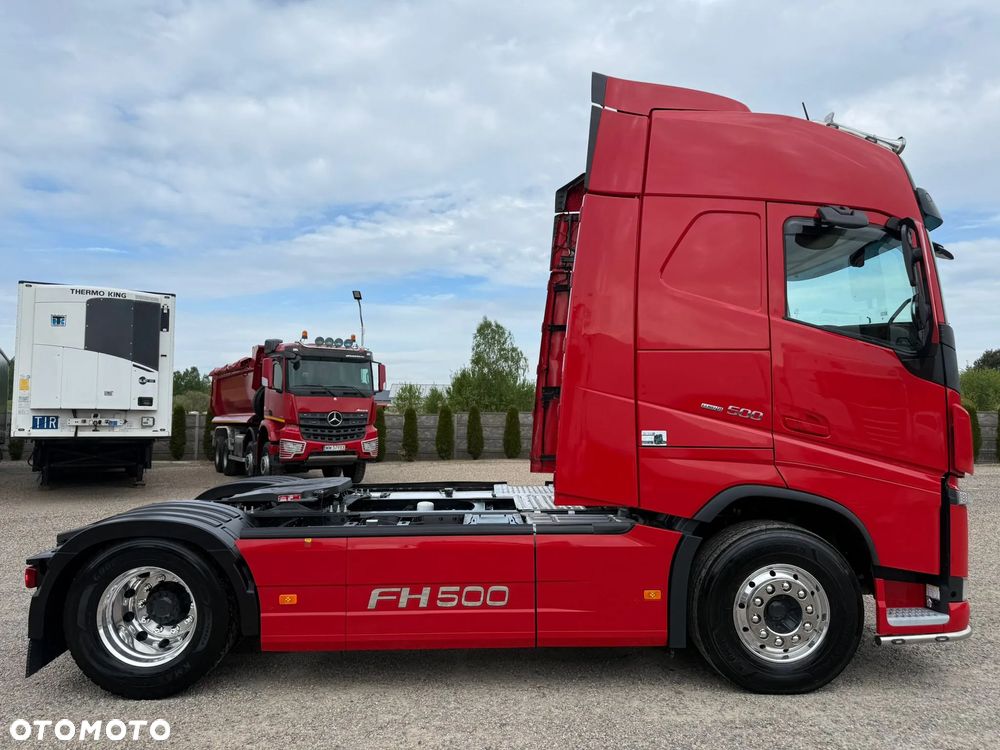 Volvo FH 500  // KLIMA POSTOJOWA //  ZABUDOWY MIĘDZYOSIOWE //FULL LED // ALCOA DURA BRIGHT/ NAVI // ORUROWANIE // TRĄBY // - 12