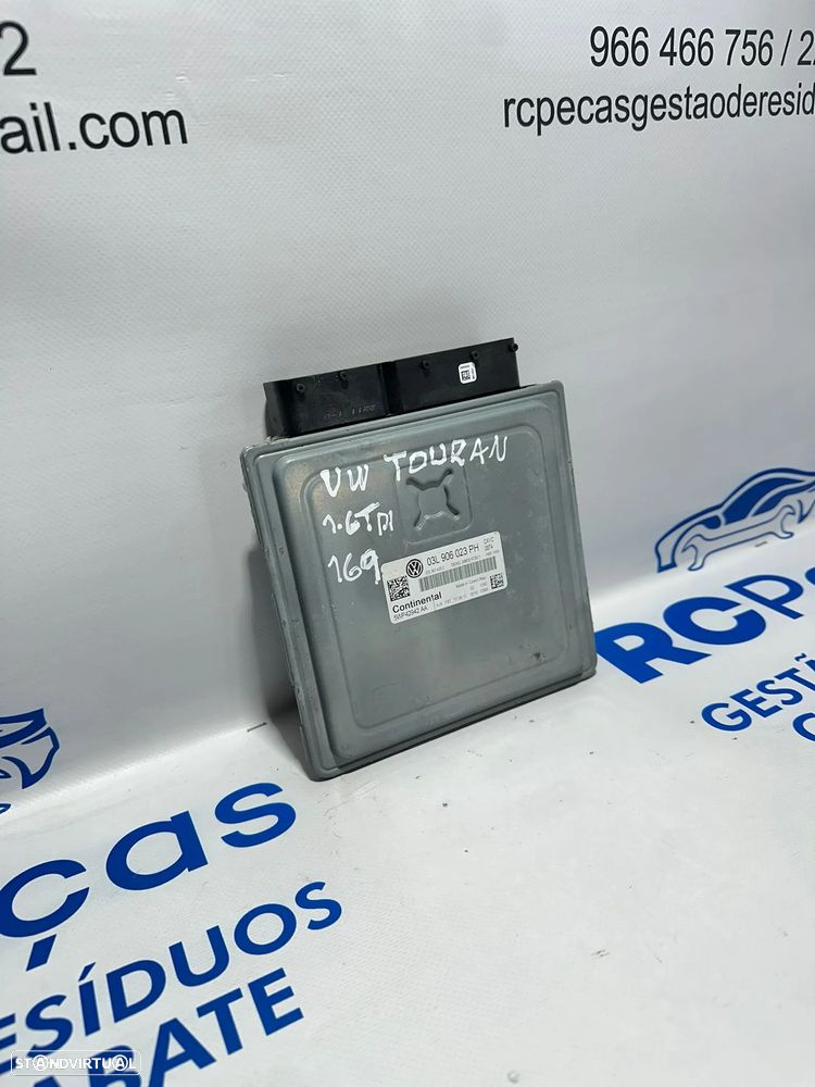 .Centralina ECU Motor Continental VW Volkswagen 1.6 TDi CAY Caddy Touran 03L906023PH 2010 - 2015 - 5