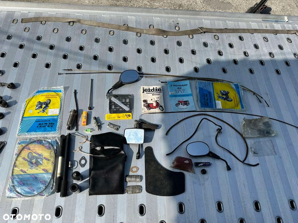 Części Romet Ogar 200 205 Motorynka Błotnik Bagażnik Schowek Tłumnik - 17