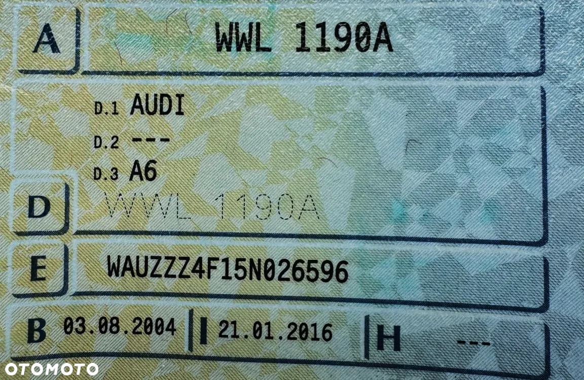 Audi A6 2.4 - 8