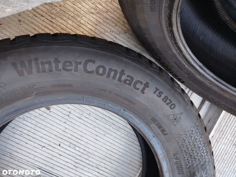 195/65R15 91T Continental Winter TS870 4x95% bieżnika - 13