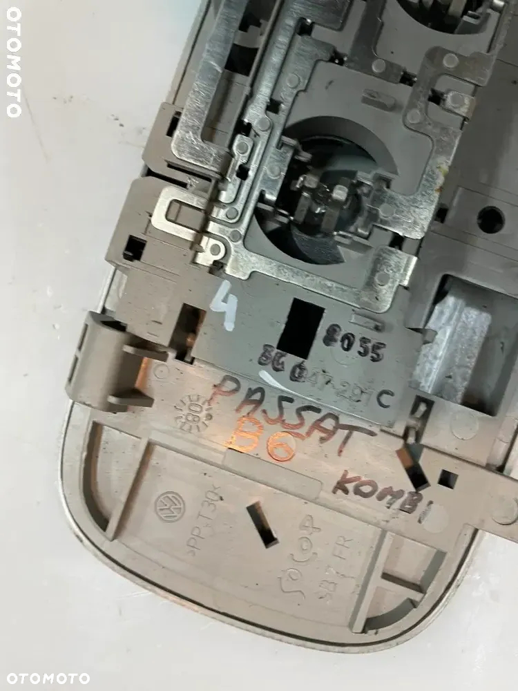 LAMPKA PODSUFITKI VW PASSAT B6 3C0947291C - 5