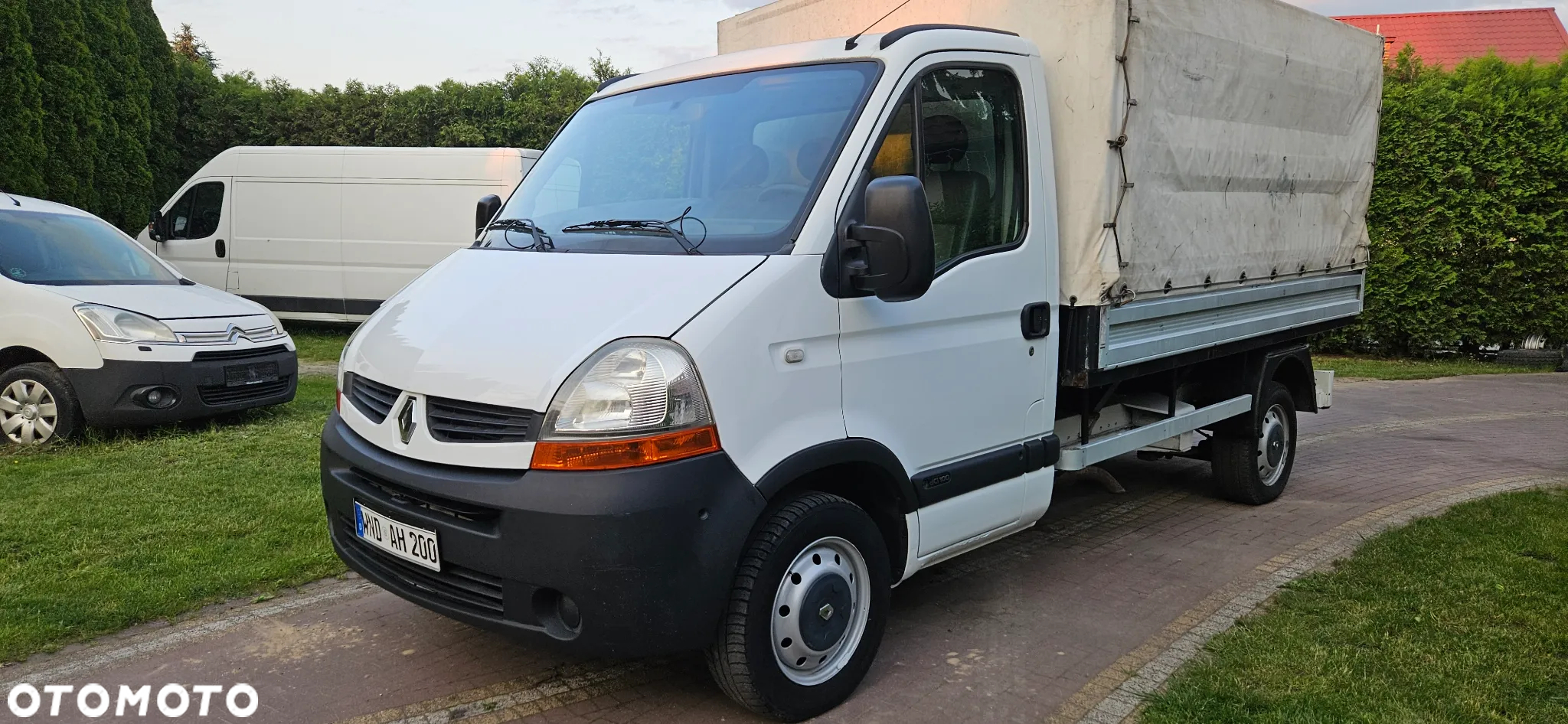 Renault MASTER 2.5 DCI 2008 r SKRZYNIA PLANDEKA PAKA 3 OSOBY - 11