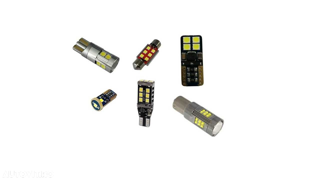 Bec led leduri pentru marsarier Dacia Logan 2 ph1 - 2