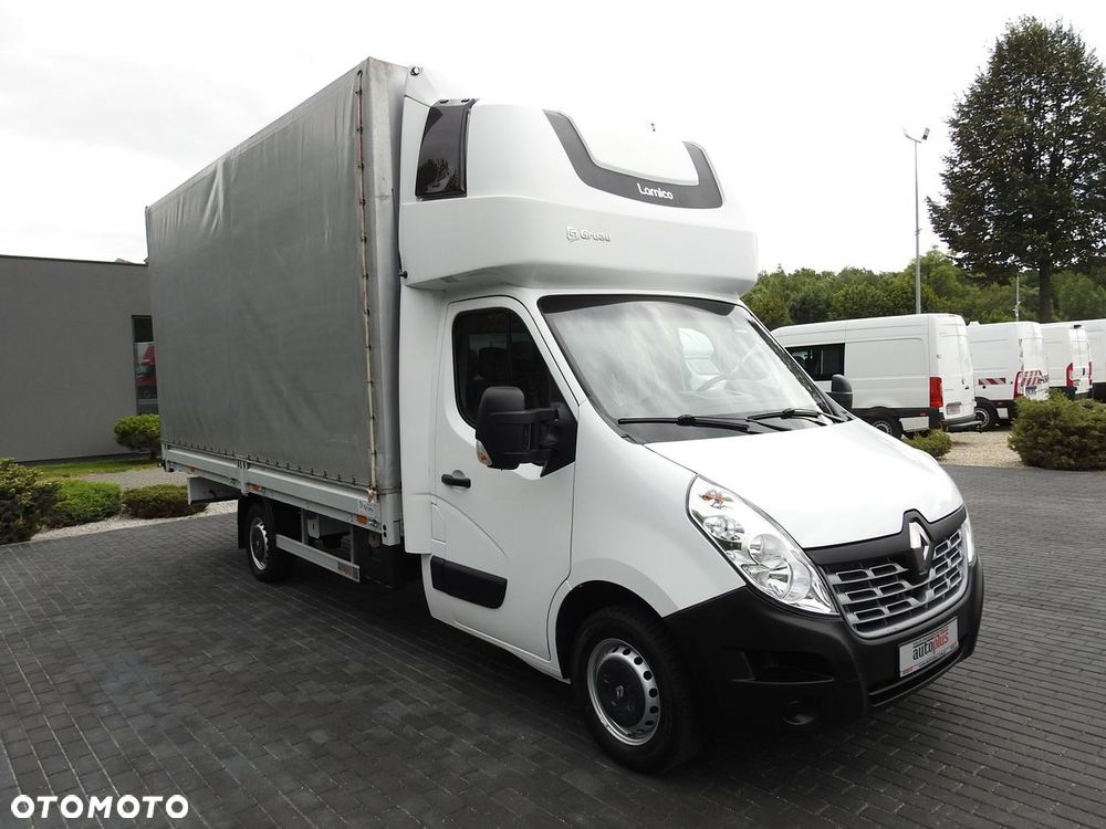 Renault MASTER PLANDEKA 10 PALET WEBASTO TEMPOMAT KLIMATYZACJA  170KM - 5