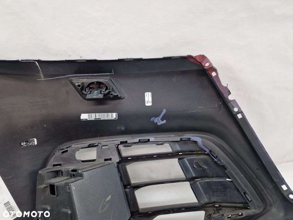 AUDI Q5 S-LINE 16- LEWY NAROŻNIK ZDERZAKA PRZEDNIEGO PRZÓD + LEWA KRATKA BOCZNA , NR 80A807437E + 80A807679H / 80A807681D , NR AUKCJI F/11 - 15