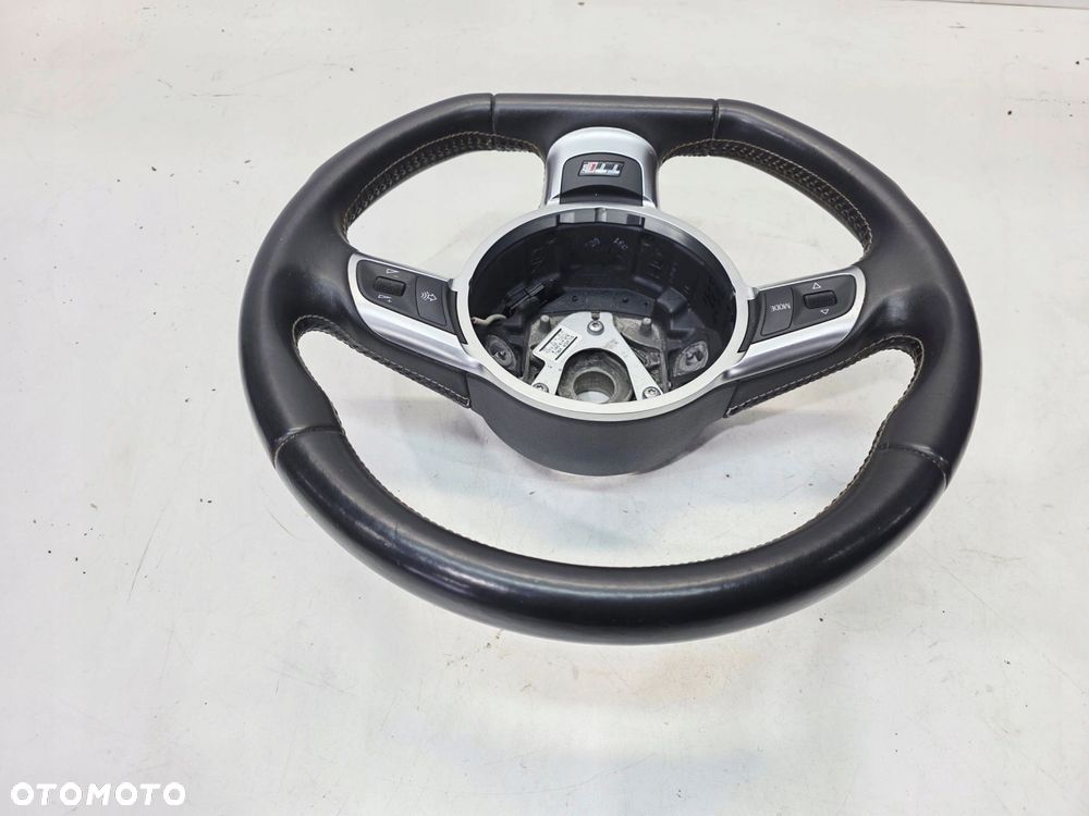 KIEROWNICA SKÓRA MULTI BIAŁA NIĆ ŚCIĘTA AUDI TT TTS 8J 8J0419091K BDB 23/25 - 4