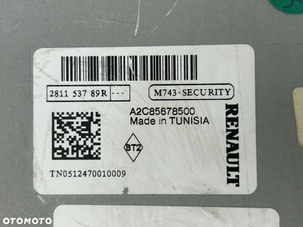 radioodtwarzacz stacja multimedialna renault captur 281153789r - 5