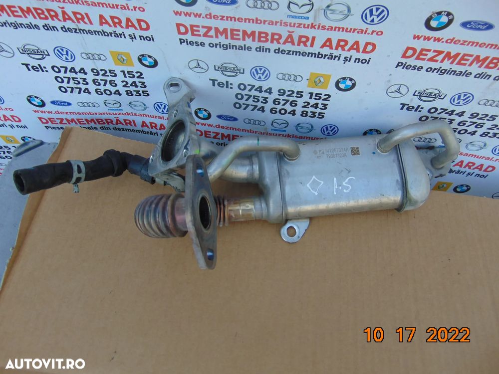 Racitor gaze dacia Duster 1.5 euro 6 MCV Sandero lodgy dokker Renault clio 4 Captur megane kadjar q - 1