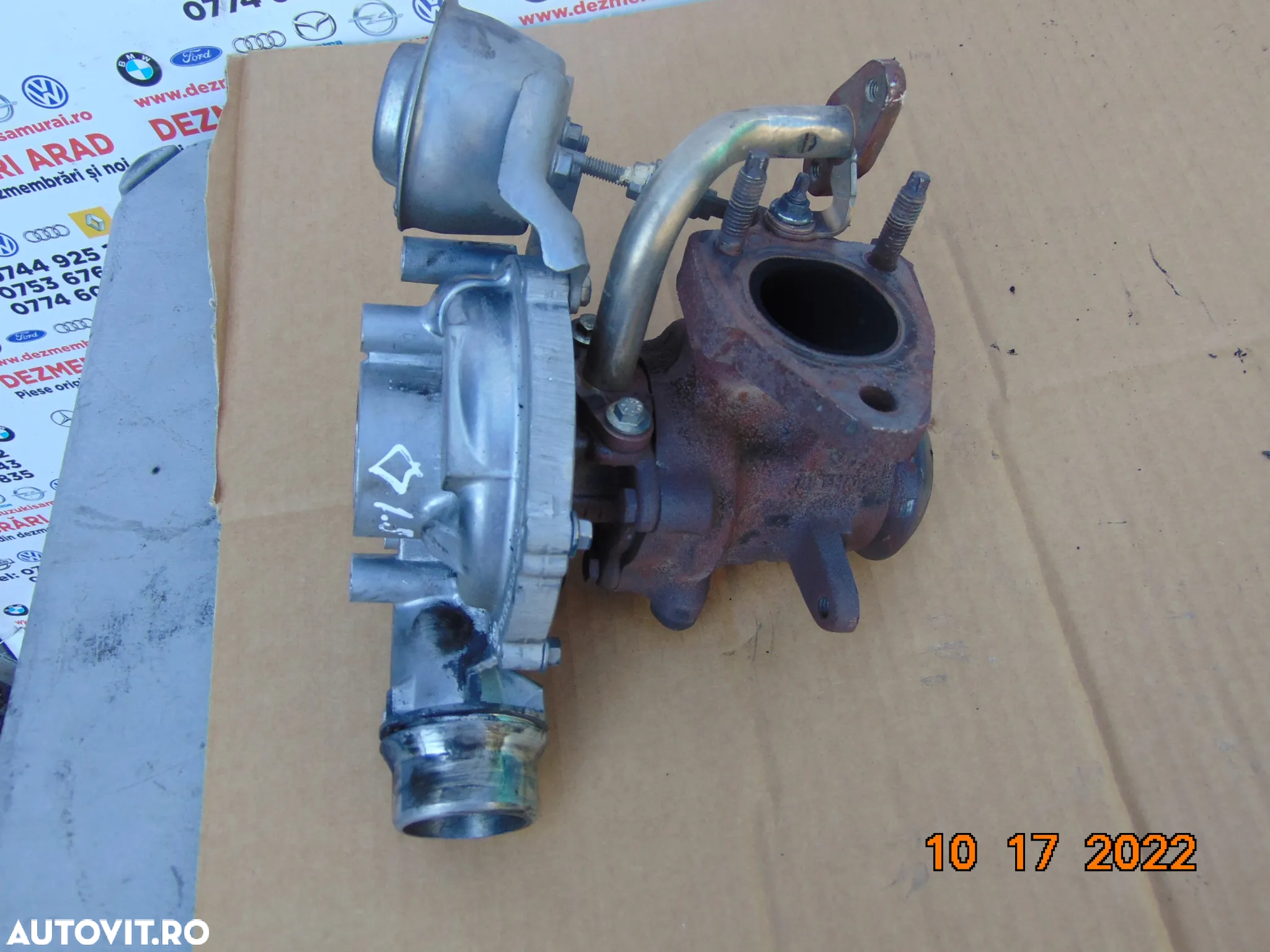 Turbina Renault 1.5 Clio 4 Captur Kadjar Nissan Micra qashqai Dacia Duster sandero logan dokker kan - 5
