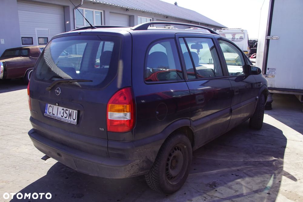 Auto na części - Opel Zafira A 1.8 16V 125 KM Z18XE F17 36U 2002R Silnik Skrzynia Drzwi Maska Zderzak Błotnik Klapa Klamka Lampa Lusterko Szyba Deska Kokpit Sterownik Moduł Czujnik Licznik Wyświetlacz Panel Kierownica - 6