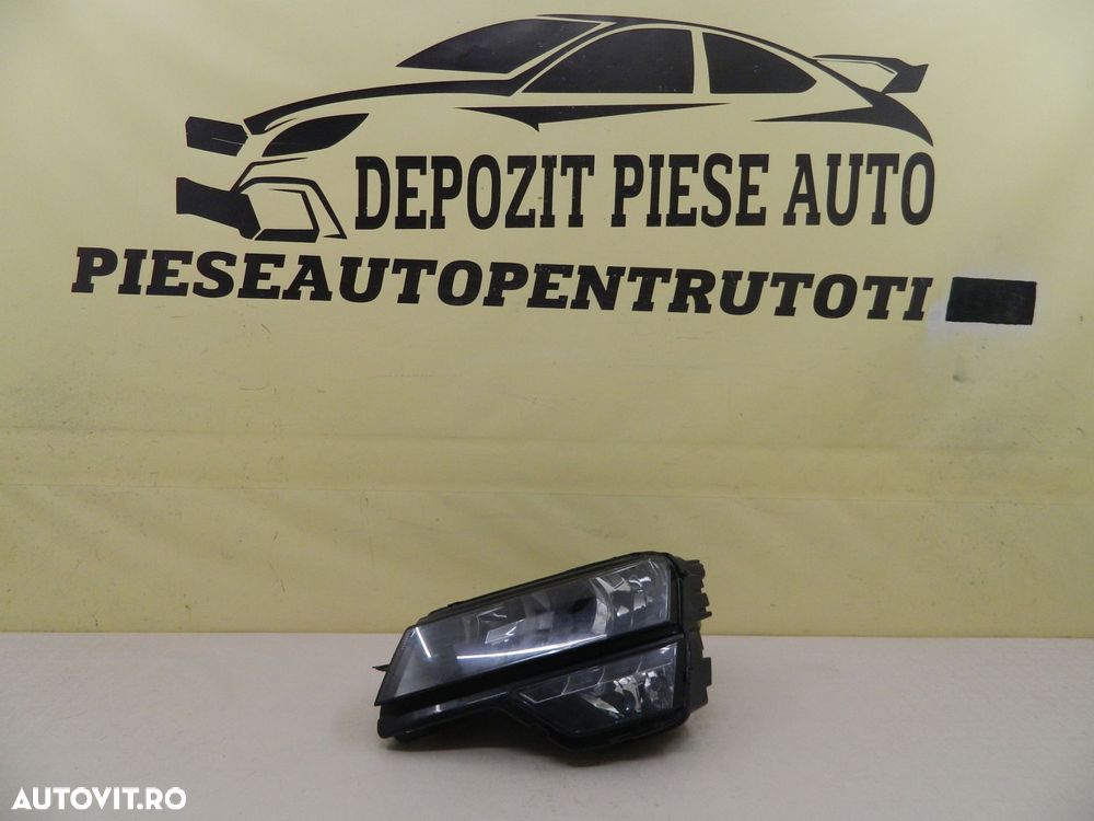 Far stanga Skoda karoq Halogen, 2017,  2018, 2019, 2020, 2021, cod origne 57B941015A. - 1