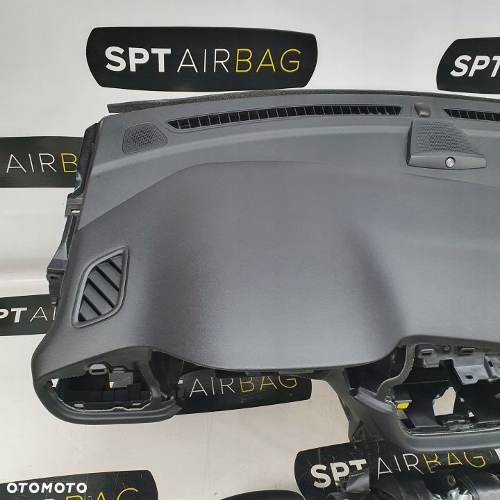 FORD FIESTA MK8 8 VIII DESKA ROZDZIELCZA KONSOLA KOKPIT PULPIT PODUSZKI AIRBAG AIR BAG PASY KIT SET - 2
