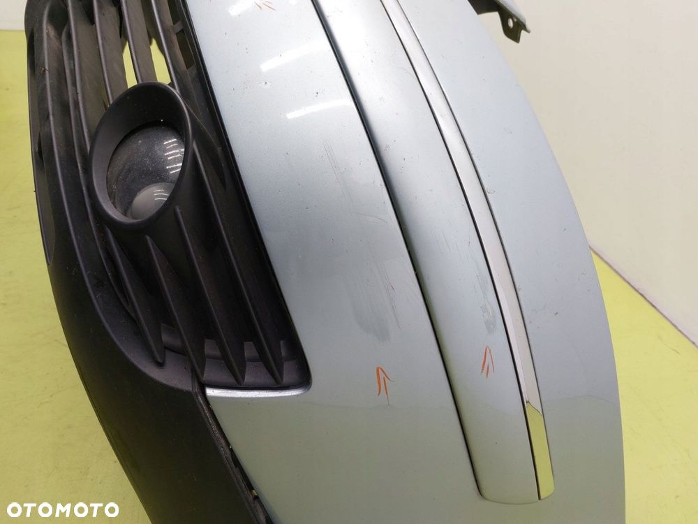 Zderzak przód przedni VW PASSAT B5 FL LIFT 00-05 HALOGENY LB5S Srebrny - 6