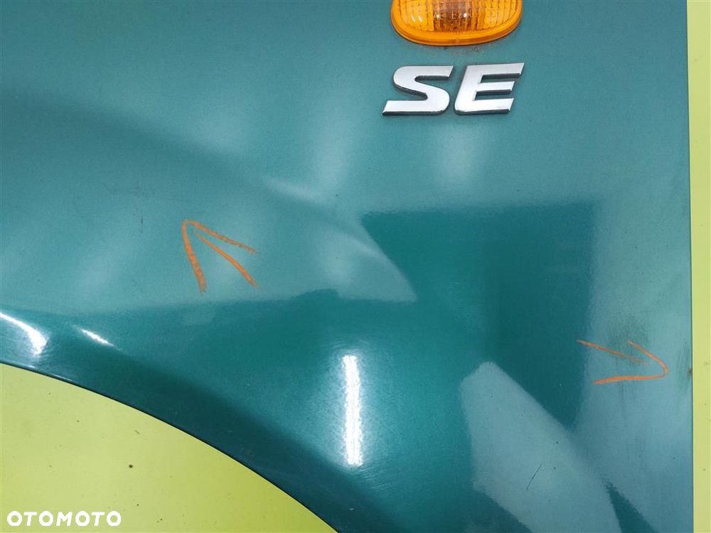 Błotnik przedni lewy DAEWOO KALOS 2002–2004 ZIELONY - 3