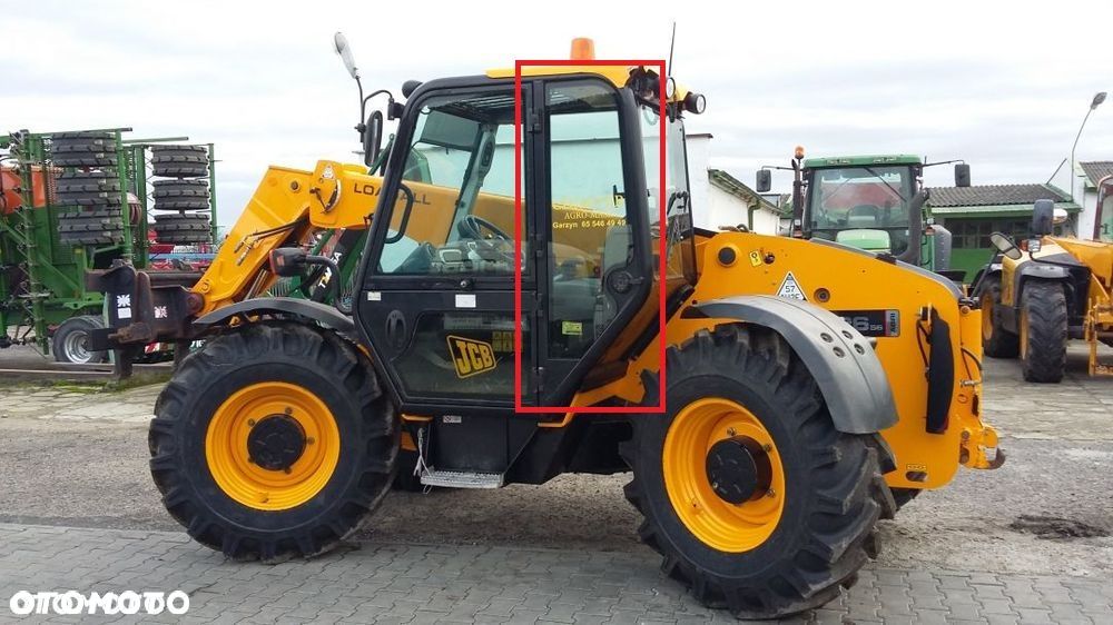 Szyba Szyby BOCZNA LEWA JCB nr 108 - 2