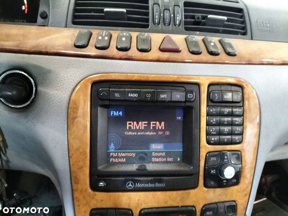 RADIO ODTWARZACZ COMMAND MERCEDES-BENZ W220 S320 2208270442 - 9
