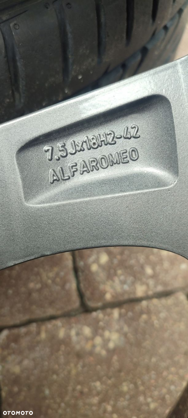 Felgi Aluminiowe Oryg. Alfa Romeo Mito 18 Cali 4x98 7,5Jx18 Et42 Ø58,1mm - 15