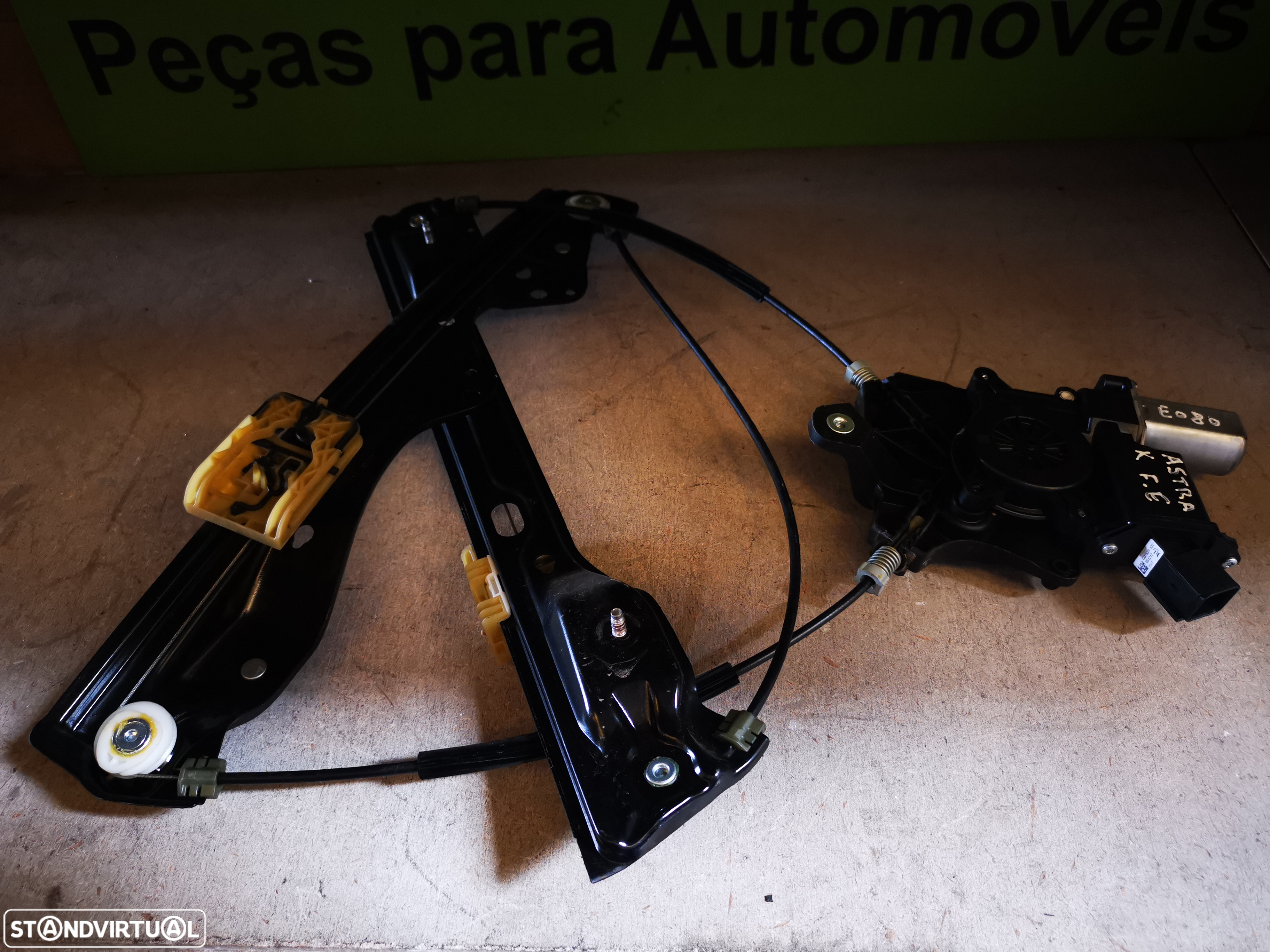 OPEL ASTRA K ELEVADOR PORTA FRENTE ESQUERDA - E080 - 4
