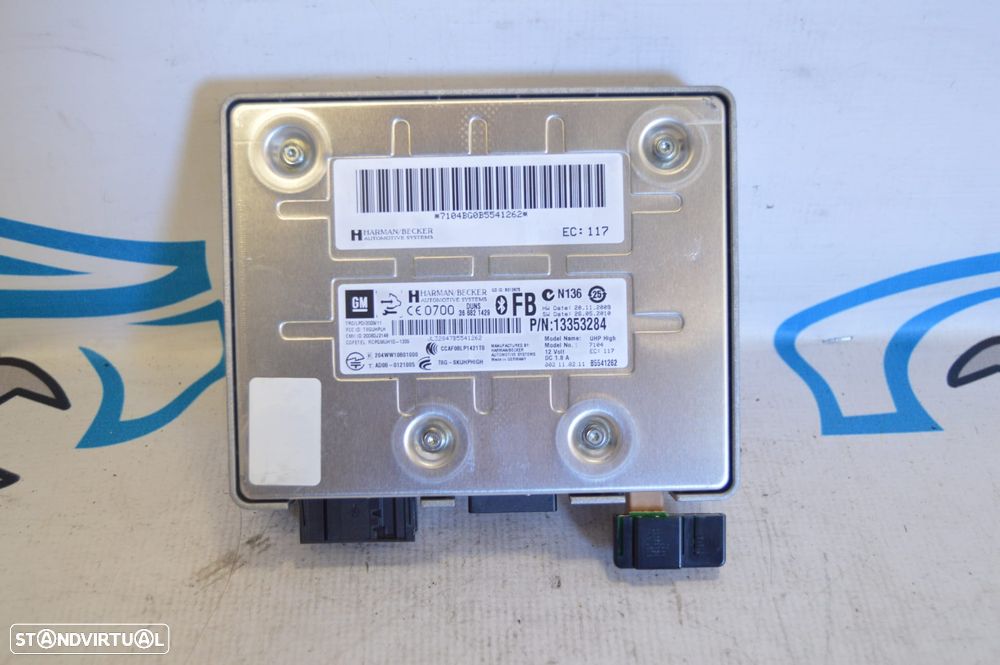 CENTRALINA ECU CONTROLO MODULO BLUETOOTH GM13353284 13353284 OPEL INSIGNIA A G09 TOURER 2.0 CDTI 130CV A20DT - 4