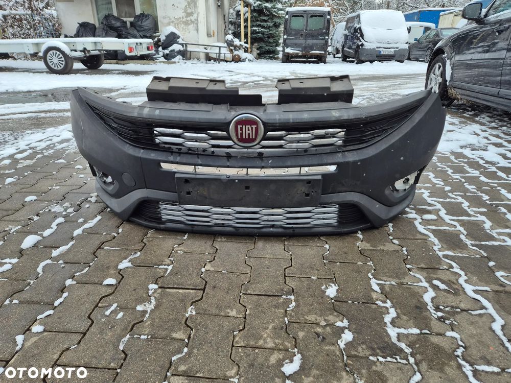 ZDERZAK PRZÓD ATRAPA FIAT DOBLO II LIFT  15-22r. - 1