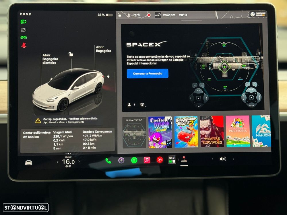 Tesla Model 3 Long Range Tração Traseira - 32