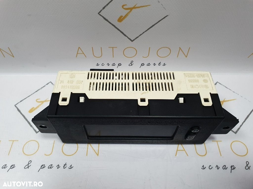 Display  OPEL ASTRA G Estate F35_, T98 1998 - 2009 1.6 16V X 16 XEL, Z 16 XE  24418957 - 2