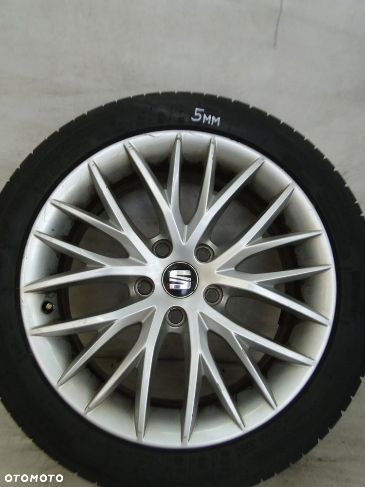 SEAT LEON III 3 FELGA FELGI ALUMINIOWE OPONY 7x17 5x112 ET-49 225/45R17 - 5