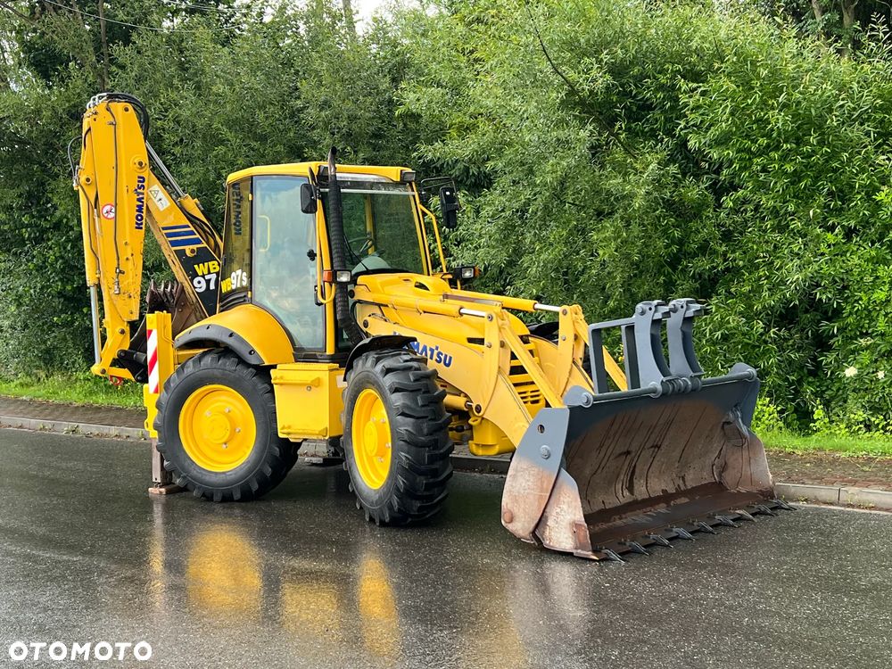 Komatsu * Koparko Ładowarka * Komatsu WB 97 S Utility * - 1