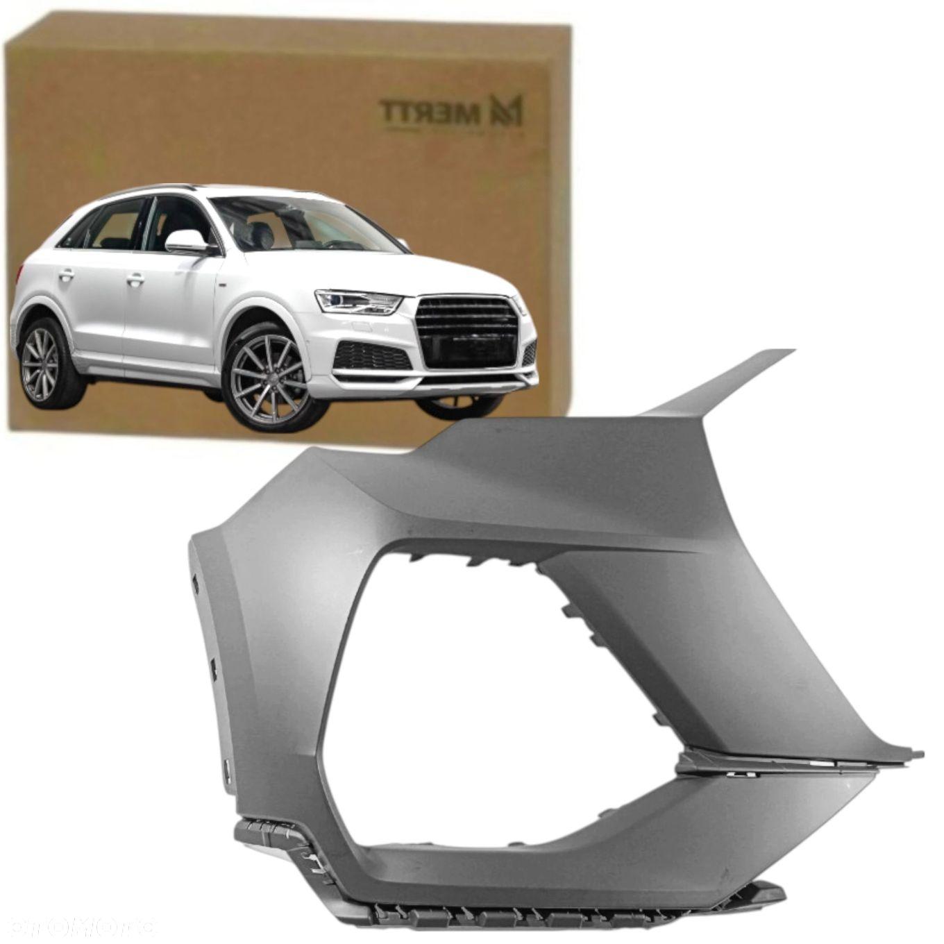 NAROŻNIKI ZDERZAKA ZDERZAK KOMPLET LEWY PRAWY AUDI Q3 83A II F3 18- S-LINE - 9