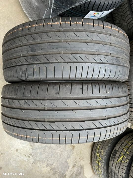 vând 2 anvelope 255/45/20 continental de vară la 6,5mm - 1