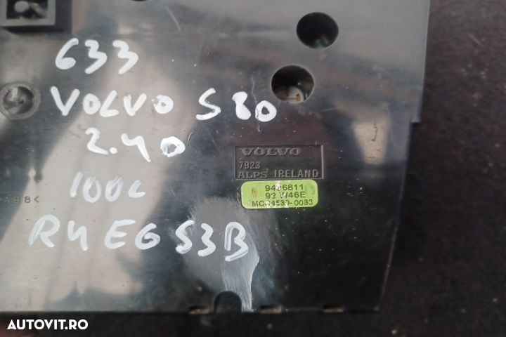 Comanda clima 9496811 9496811 Volvo S80 1 [1998 - 2006] Sedan 2.4 AT - 3