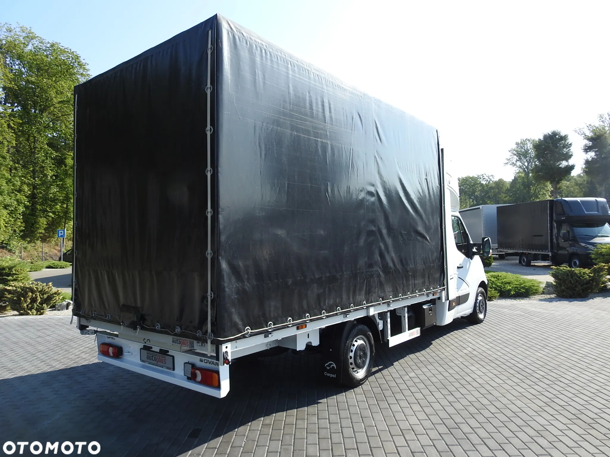Opel MOVANO PLANDEKA 8 PALET WEBASTO TEMPOMAT KLIMATYZACJA LEDY PNEUMATYKA 165KM [ 267637 ] - 4