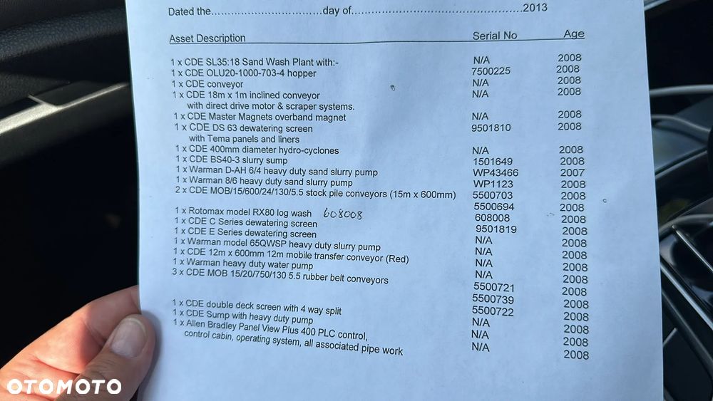 Powerscreen CDE - Zakład kompletny na Mokro do przesiewania kruszywa / piasku na 6 frakcji ( Finlay, McCloskey, Sandvik, Metso, Maximus, Kleemann,Dernaseer, Terex, Warman, Linatex, CAT ) - 21