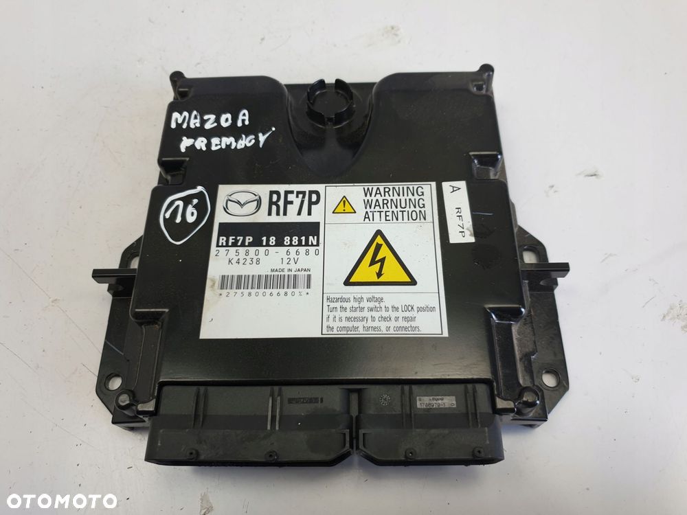 Mazda 5 Premacy II STEROWNIK SILNIKA 275800-6680 - 5