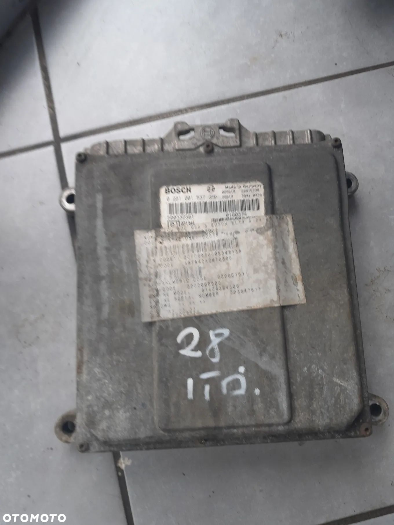 Komputer Iveco Daily 2.8 HPI 0281001537 - 1