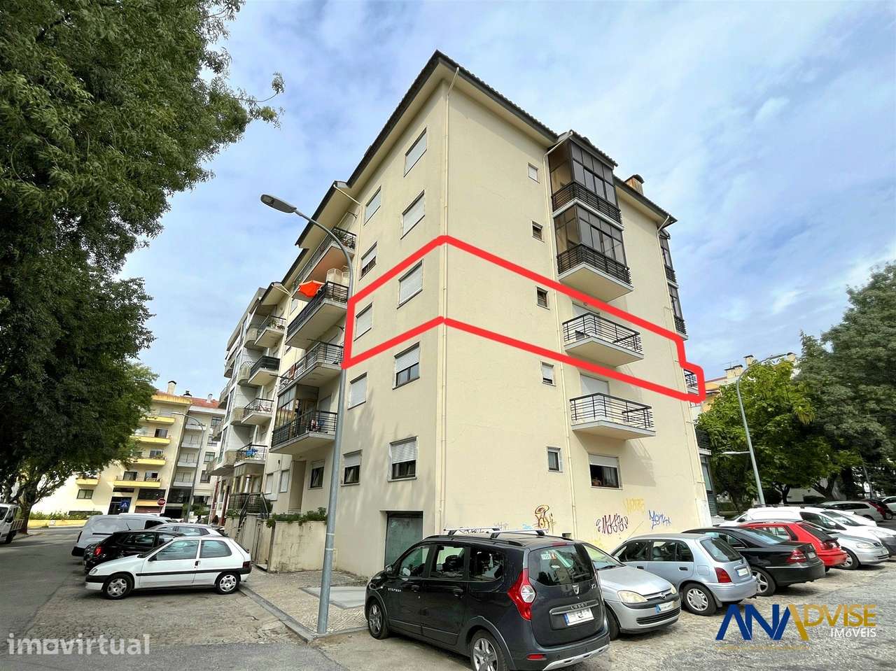 Apartamento T3 para arrendar em Viseu