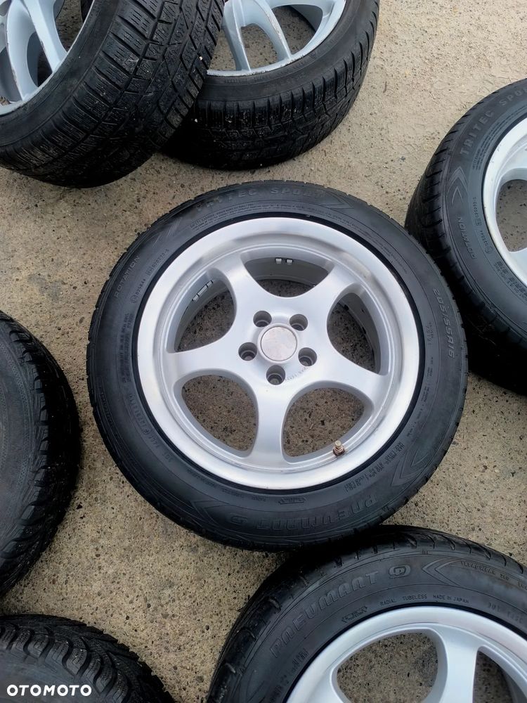5x100 Felgi Aluminiowe Alufelgi 16 Koła lato VW GOLF IV 4 BORA NEW BEETLE SKODA octavia I 1 SEAT Leon I AUDI A3 8L TT polo fabia roomster praktik Ibiza Cordoba Legnica ALU-RAD 205/55 5mm - 8