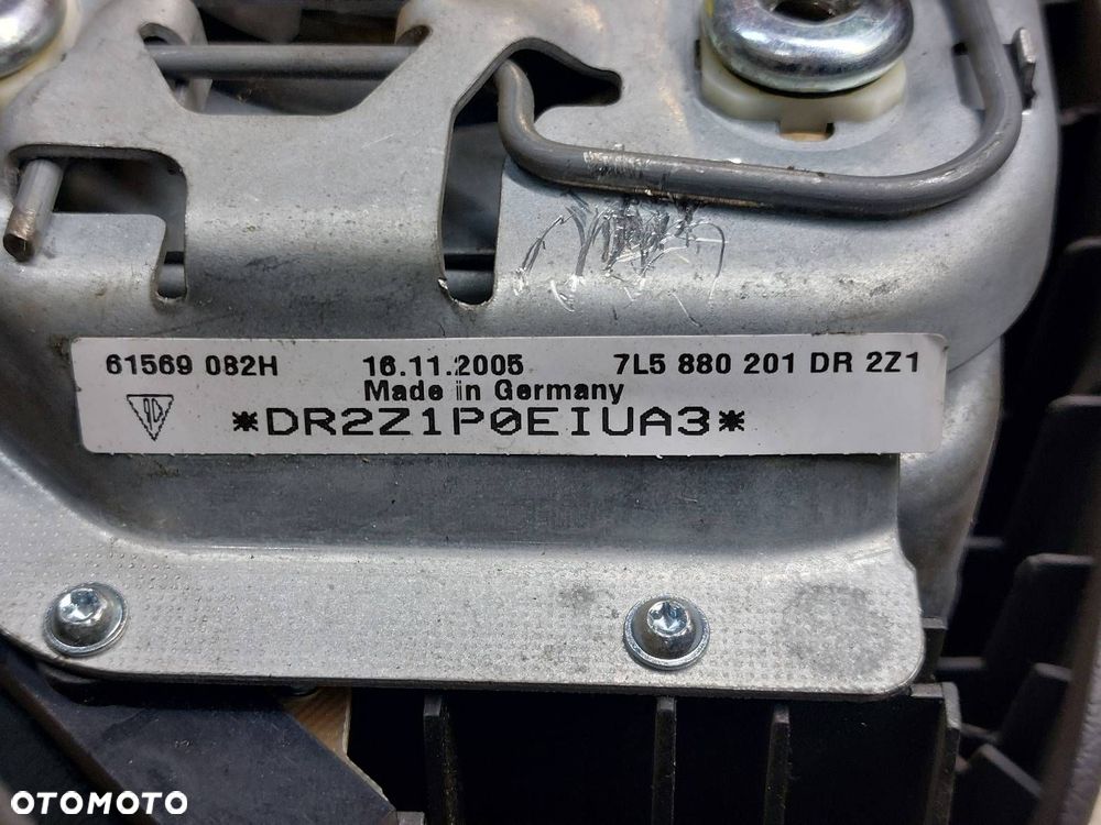 ZESTAW AIRBAG KOKPIT DESKA PODUSZKI PASY PORSCHE CAYENNE I 7L5880201 - 9
