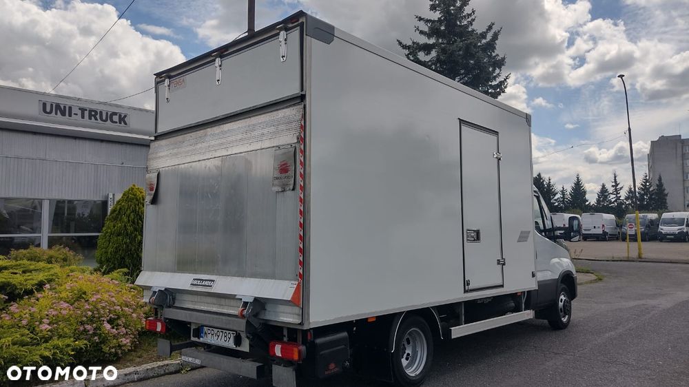 Iveco DAILY 50C18 BLIŹNIAK 3l KONTENER 8EP WINDA 1000kg LED - 3