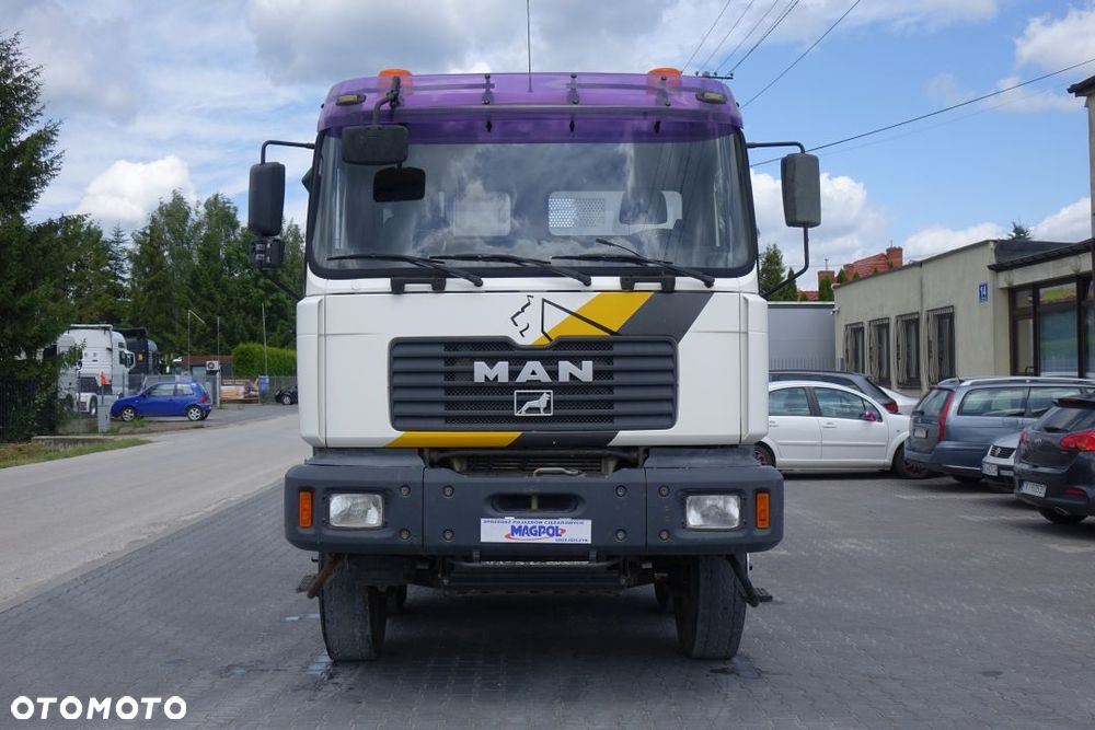 MAN FE 410 A /8x4 / MANUAL / WYWROTKA /BIBENNE / DWUSTRONNA / HYDROKLAPA / HYDROBURTA - 4